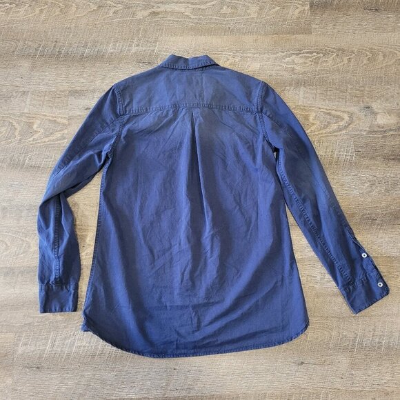 NWT ROOTS | Seaga Long Sleeve Button Down Shirt Top | Sz. XS - Picture 5 of 5